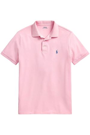 Polo in cotone rosa RALPH LAUREN | 710941439024PINK